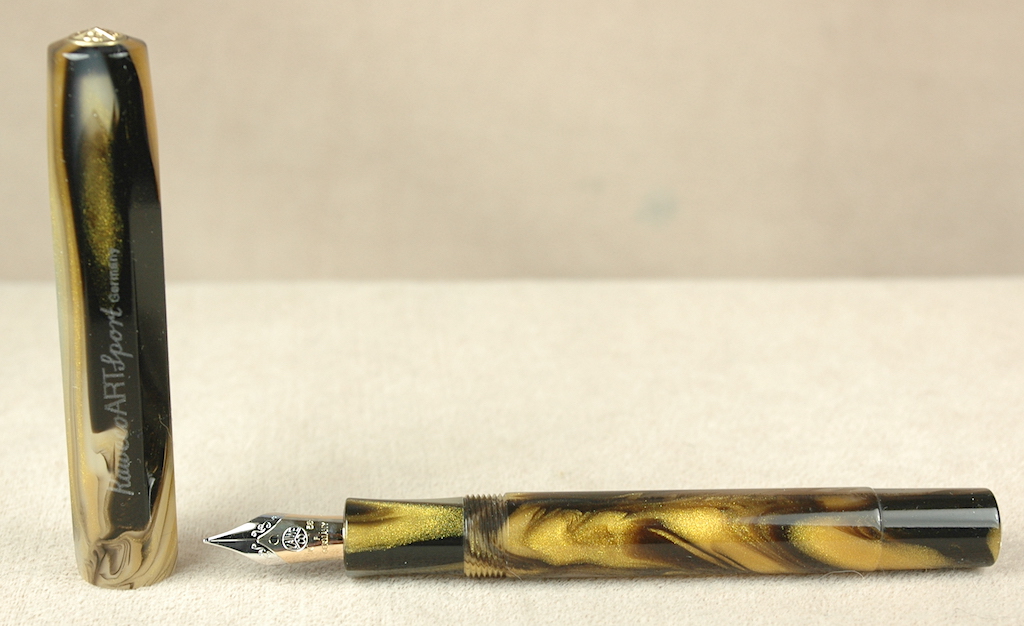 Pre-Owned Pens: 5488: Kaweco: Art Sport Tiger Eye